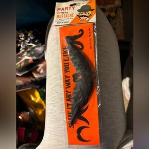 Party 6-Way Mustache - Black